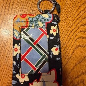 Vera Bradley Black Floral Wallet